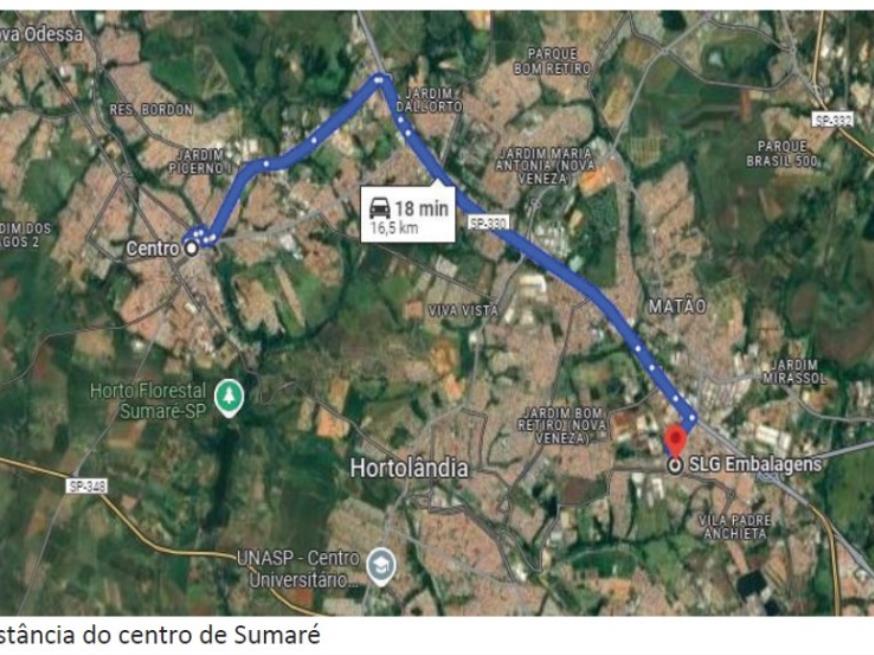 Foto ilustrativa 14 - Prédio comercial/industrial, com aproximadamente 1.200m2 de construção, constituído sob o lote nº 01, da quadra 15, com área do terreno de 1.264m2, de frente para a Rua Zulmiro Trevisani, nº 923, Bairro Jardim São Judas Tadeu, Nova Veneza, Sumaré/SP.