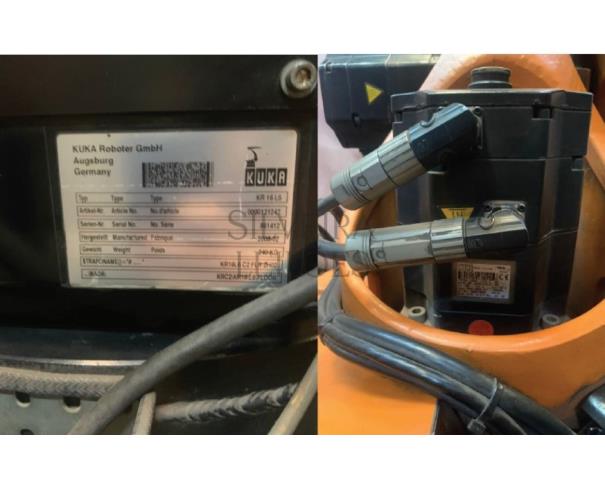 Foto de Cédula de Sondagem Robotizada de 3 Estações de Trabalho de Acionamento Pneumático e Periféricos da Marca Kuka Roboter,  Ano de fabricação: 2009,  Número de série: 861412, Modelo atuador robótico: KR16L6 – KUKA 