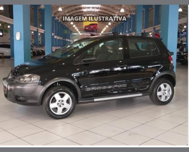 Foto de Veículo marca Volkswagem, modelo CrossFox, cor preta, placa EKY-2374, ano 2009, modelo 2010, RENAVAM 00151758085, CHASSI 9BWAB05ZXA4020679, álcool/gasolina.