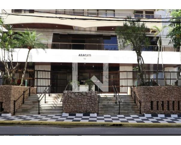 Foto de Apartamento nº 132, localizado no 14ª pavimento, do Edifício Aracati, situado na Alameda Marechal Floriano Peixoto, nº 113,  Guarujá/SP