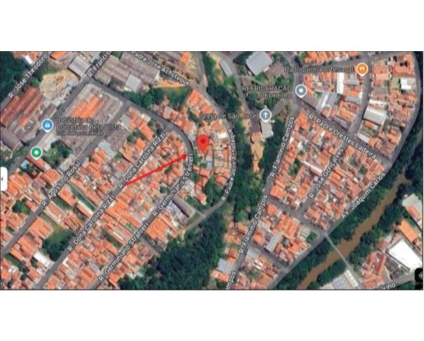 Foto de Casa residencial localizado na Rua Germeniano Stranieri, nº 199, Parque Bela Vista, Pedreira/SP , com área construída de aproximadamente 384,39m2, e área total de terreno (lotes 15 e 16) de 740,40m2