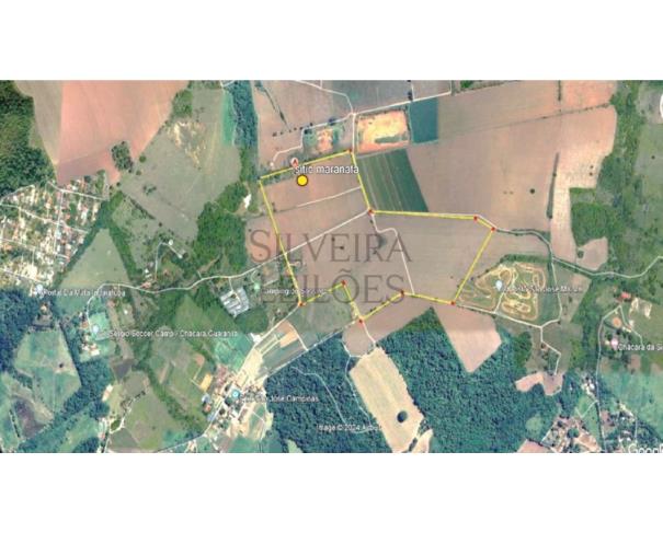 Foto de Chácara nº 13, da gleba J, das Chácaras Futurama, Campinas /SP, com área total de 1.000m2.